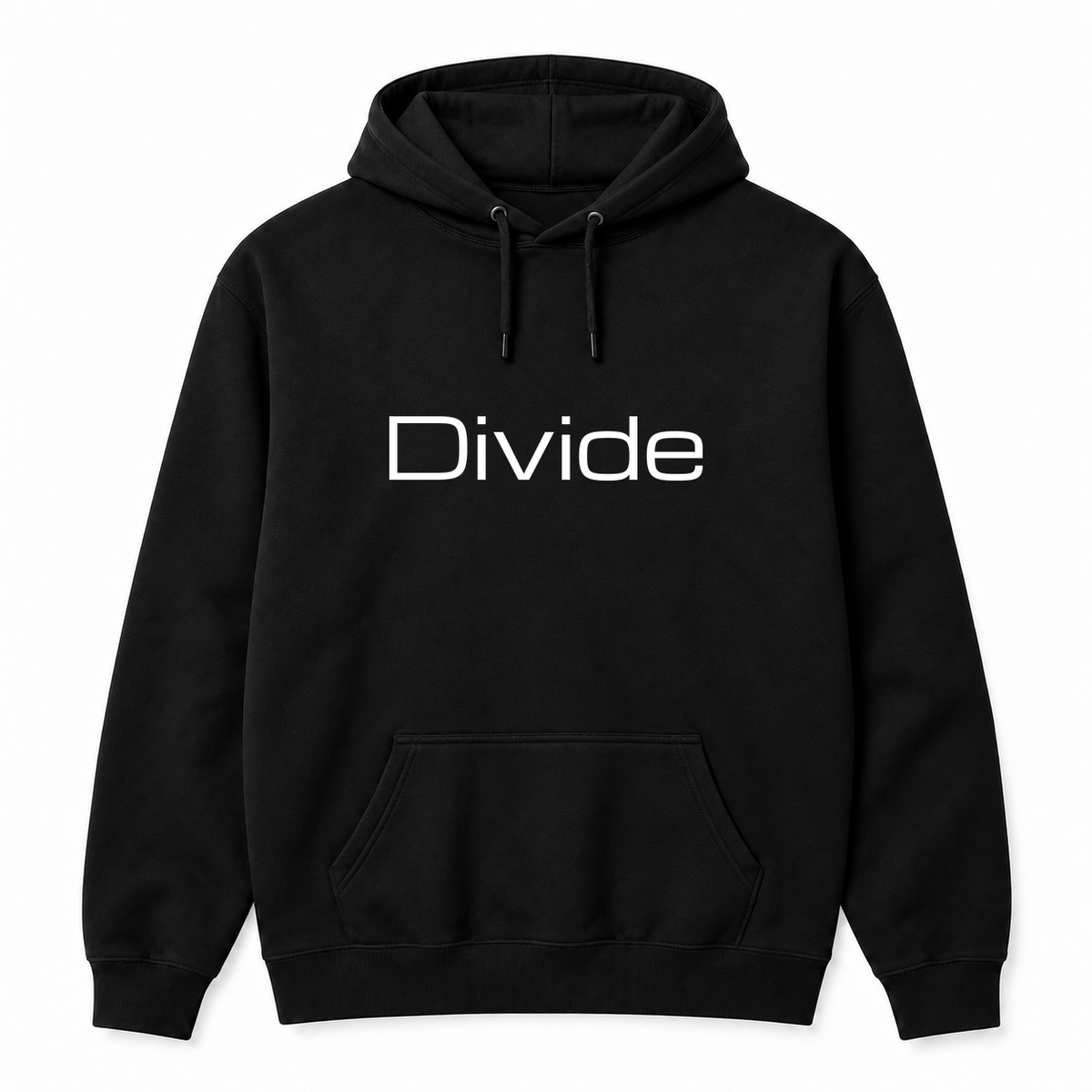 Divide Hoodie in black