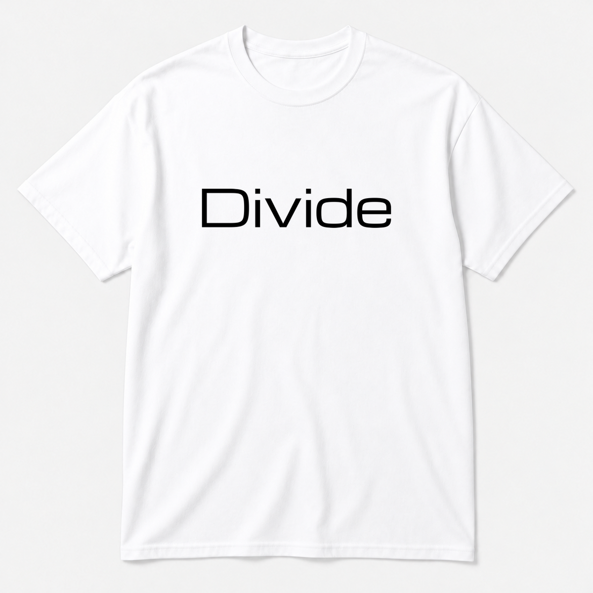 Divide T-Shirt in white