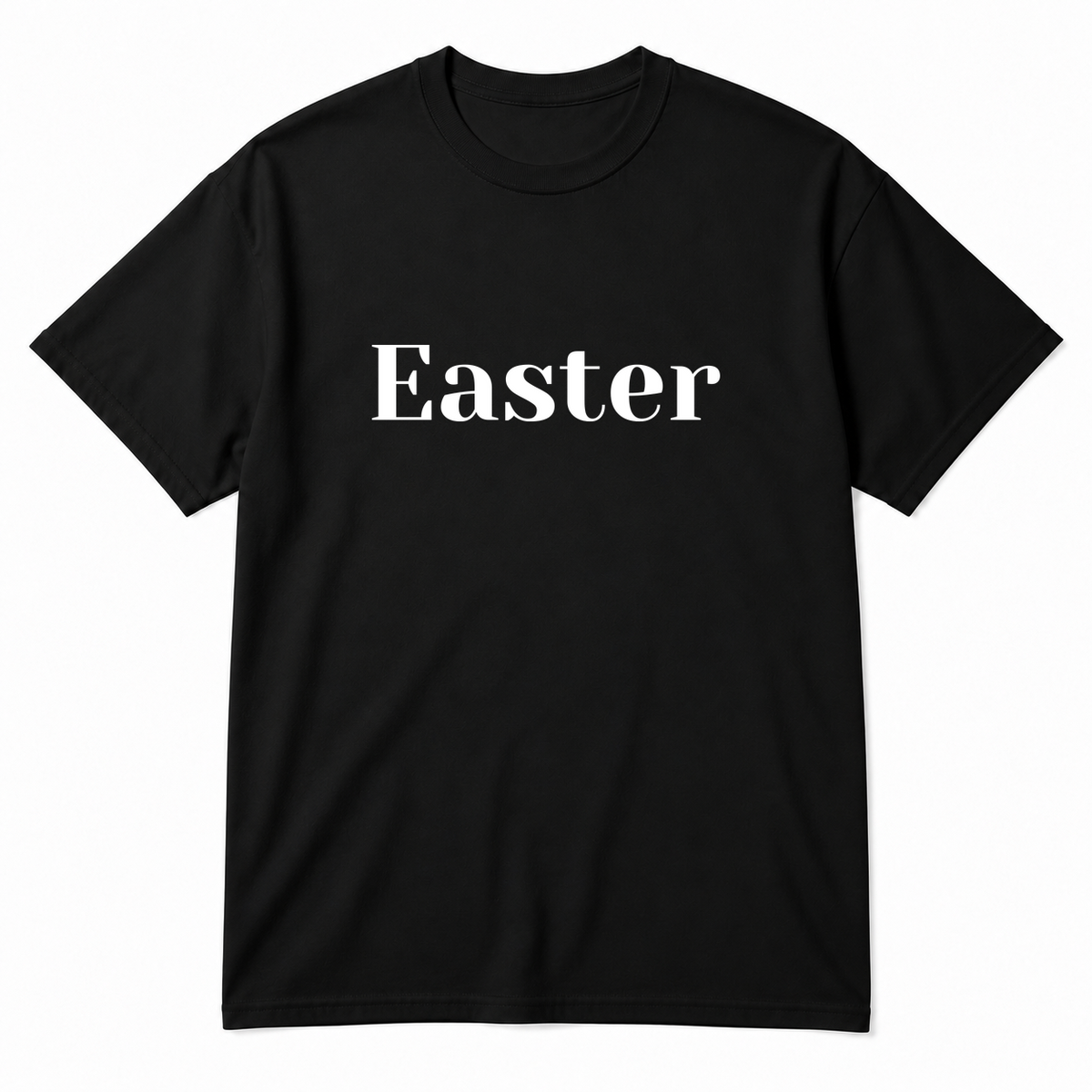 Easter T-Shirt in black