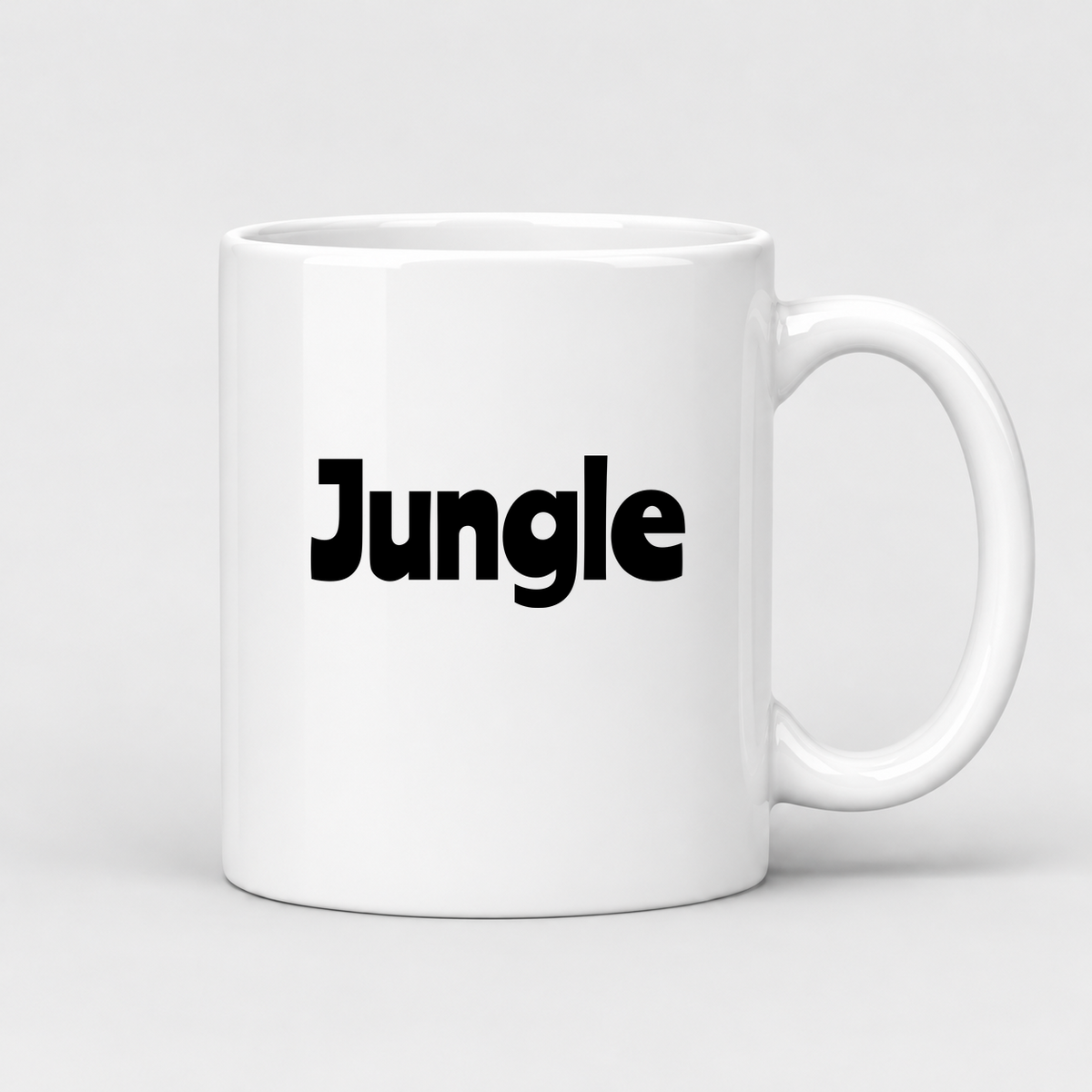 Jungle Mug in white