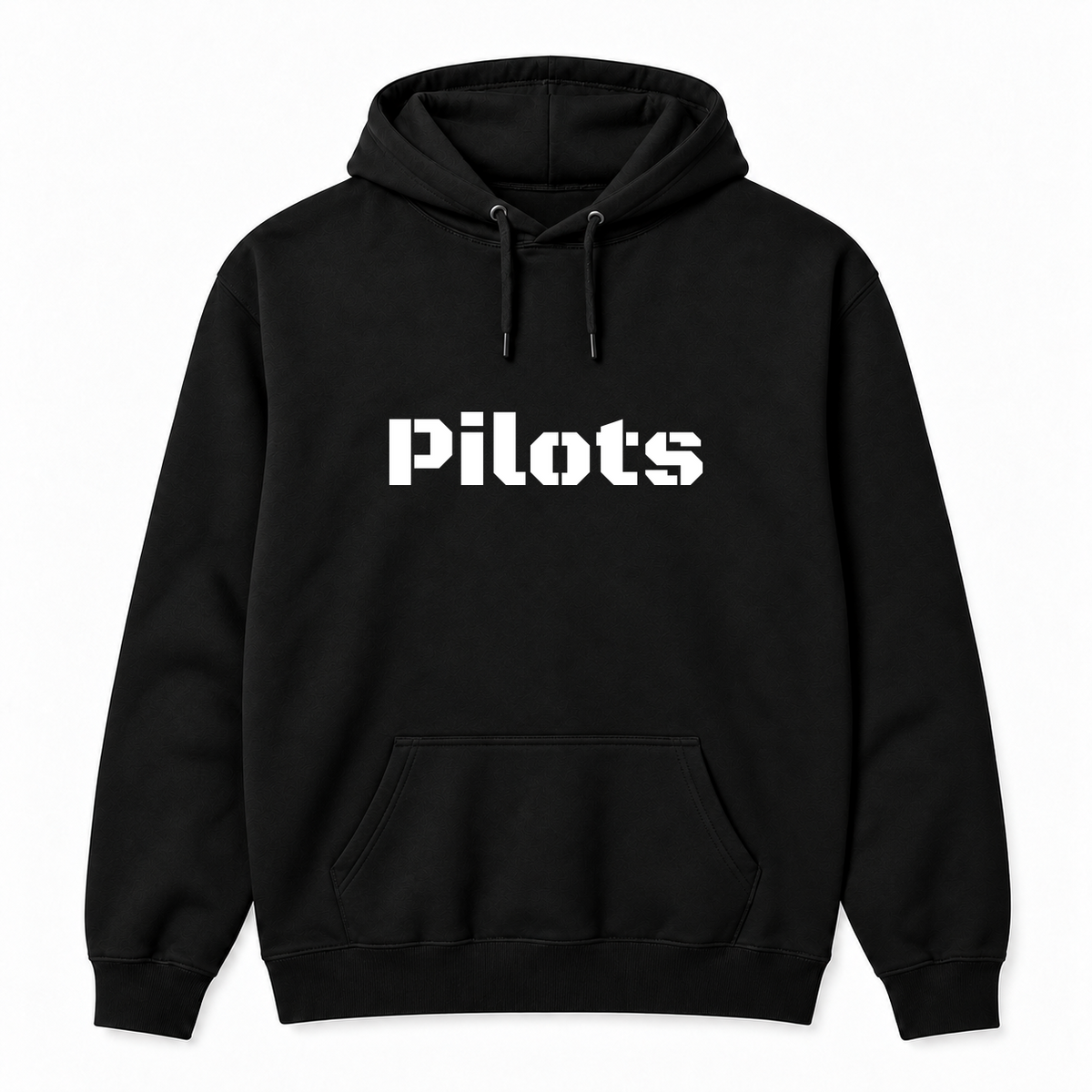 Pilots Hoodie in black