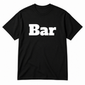 Bar T-Shirt in black