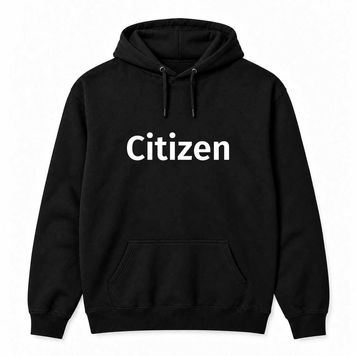 Citizen Hoodie in black