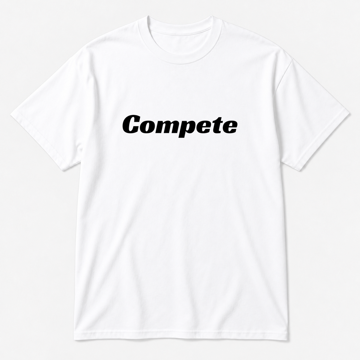 Compete T-Shirt in white