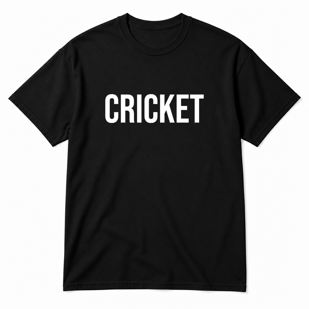 Cricket T-Shirt in black
