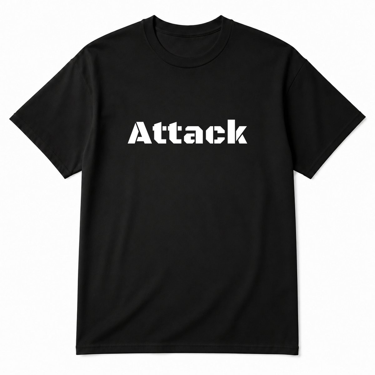 Attack T-Shirt in black