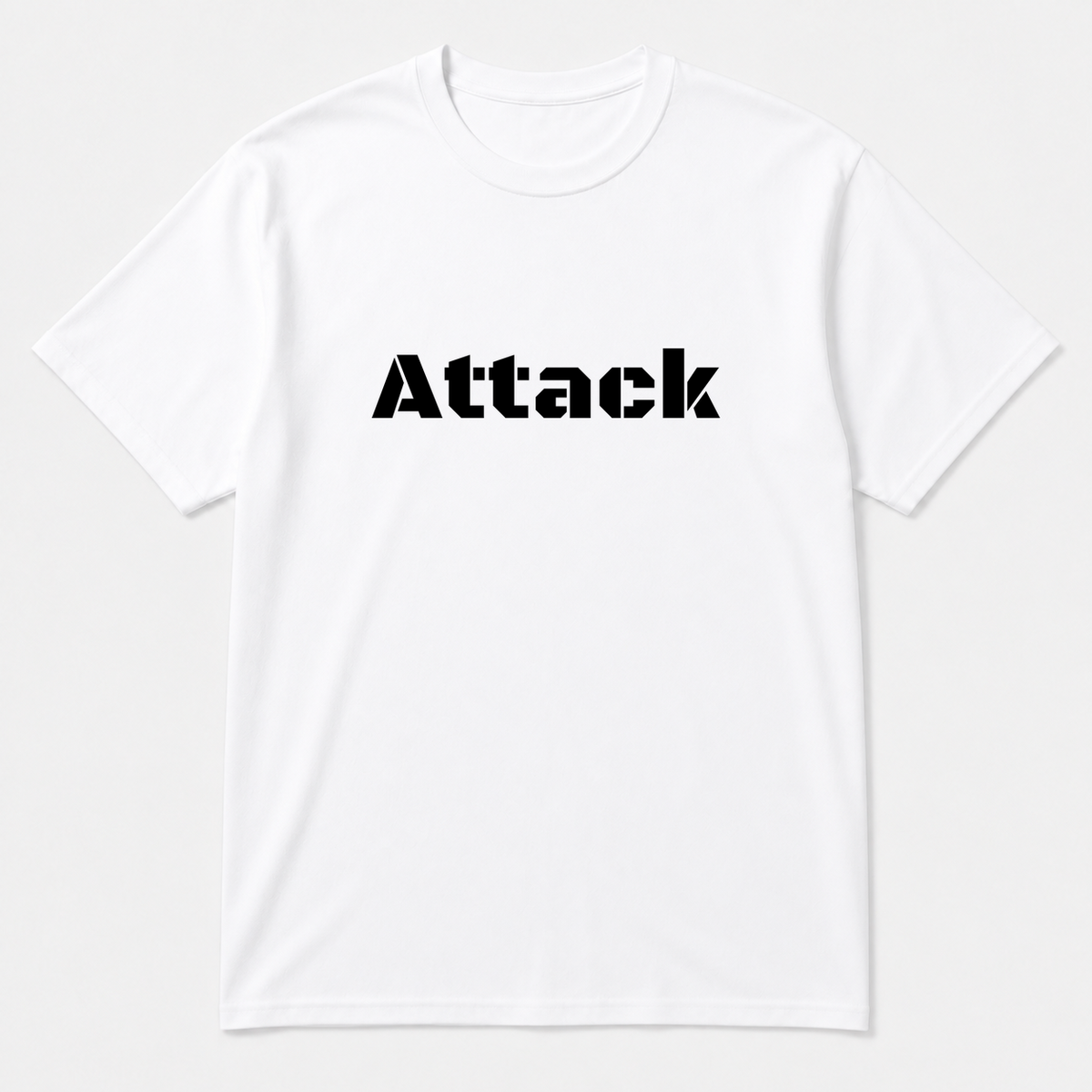 Attack T-Shirt in white