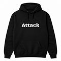 Attack Hoodie in black