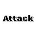 Attack die-cut sticker