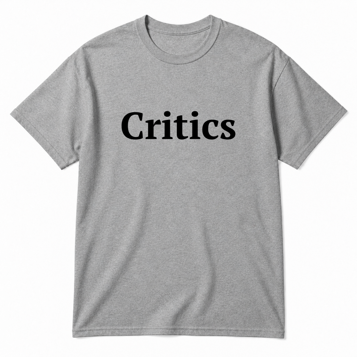 Critics T-Shirt in gray