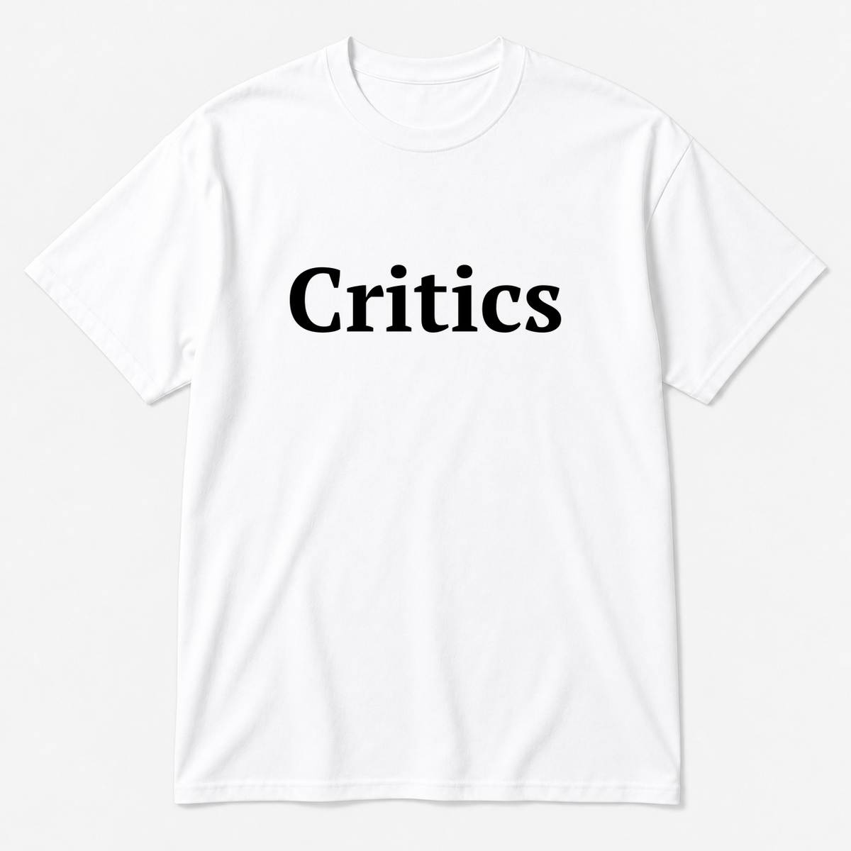 Critics T-Shirt in white