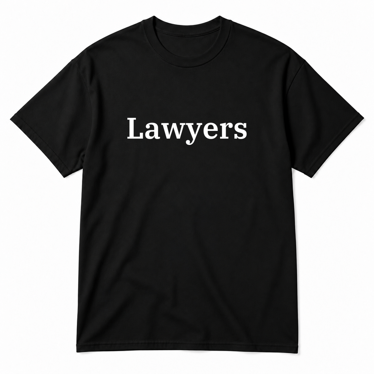 Lawyers T-Shirt in black
