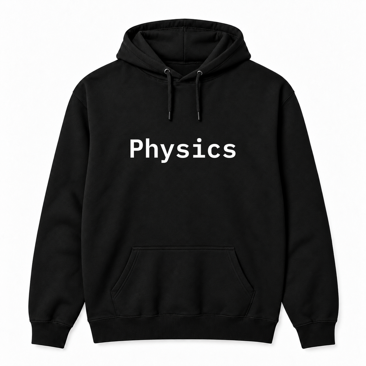 Physics Hoodie in black