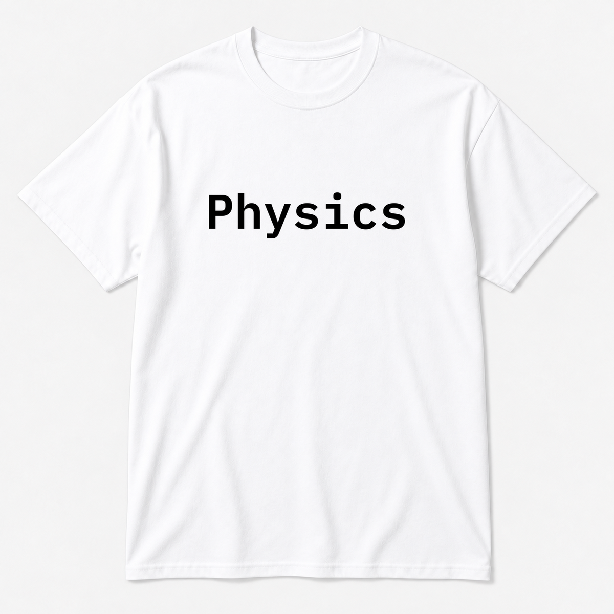 Physics T-Shirt in white