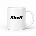 Shell Mug in white
