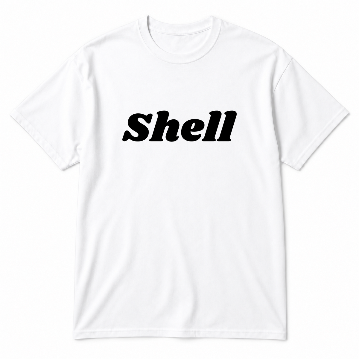 Shell T-Shirt in white