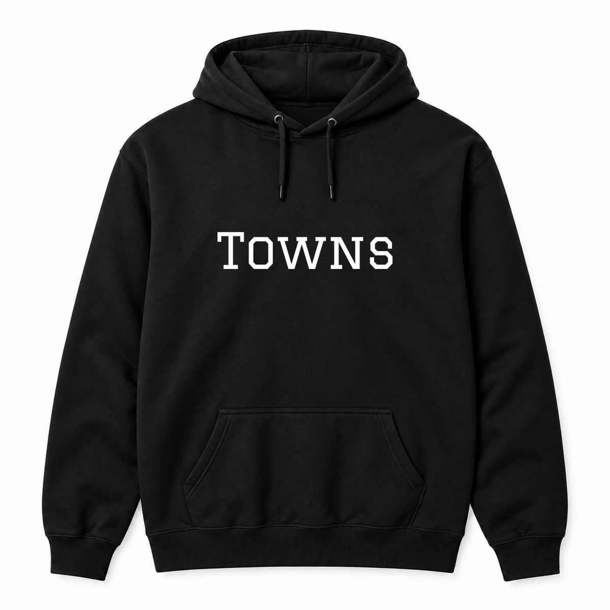 Towns Hoodie in black
