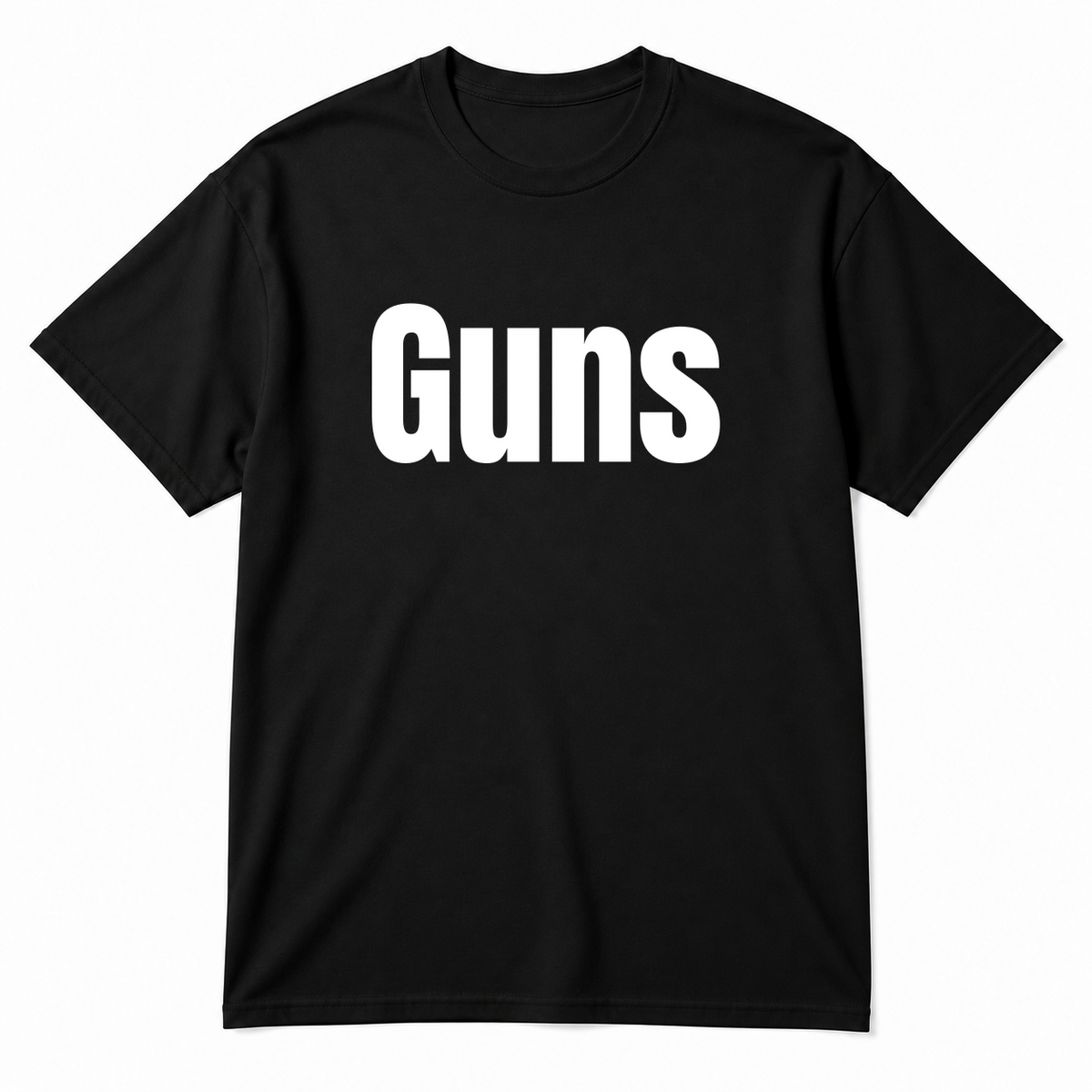Guns T-Shirt in black