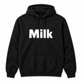 Milk Hoodie in black