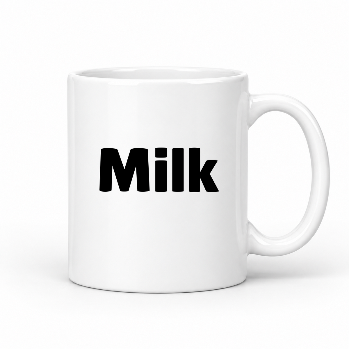 Milk Mug in white