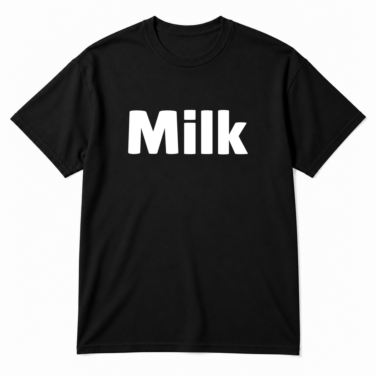 Milk T-Shirt in black
