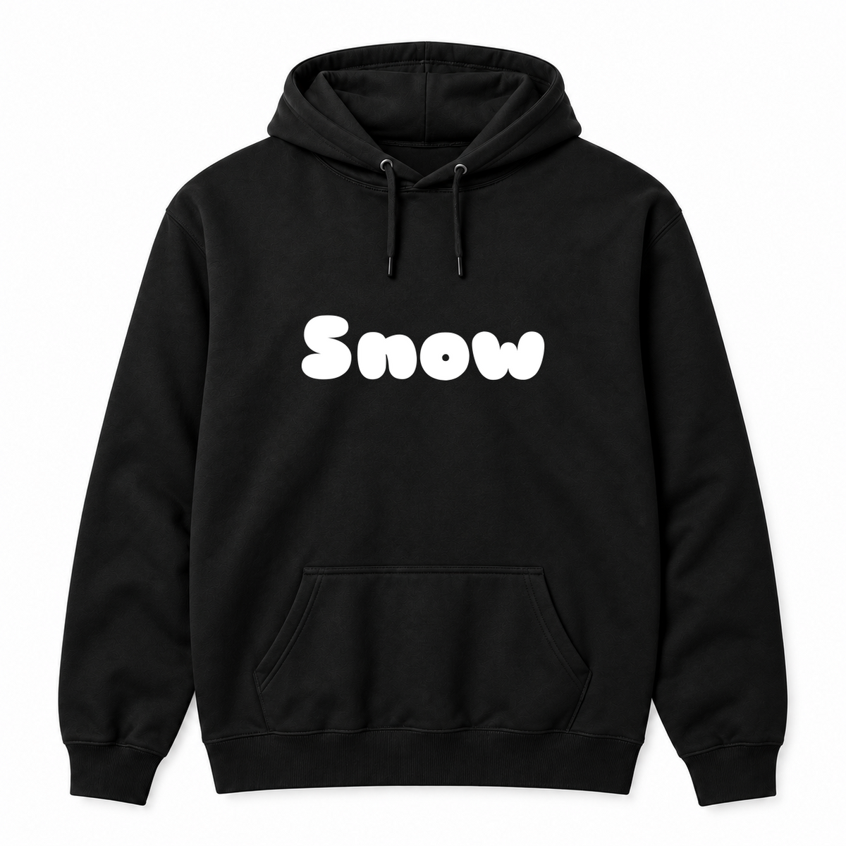 Snow Hoodie in black