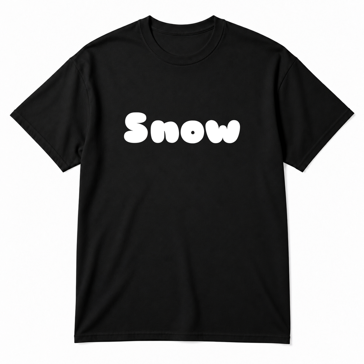Snow T-Shirt in black