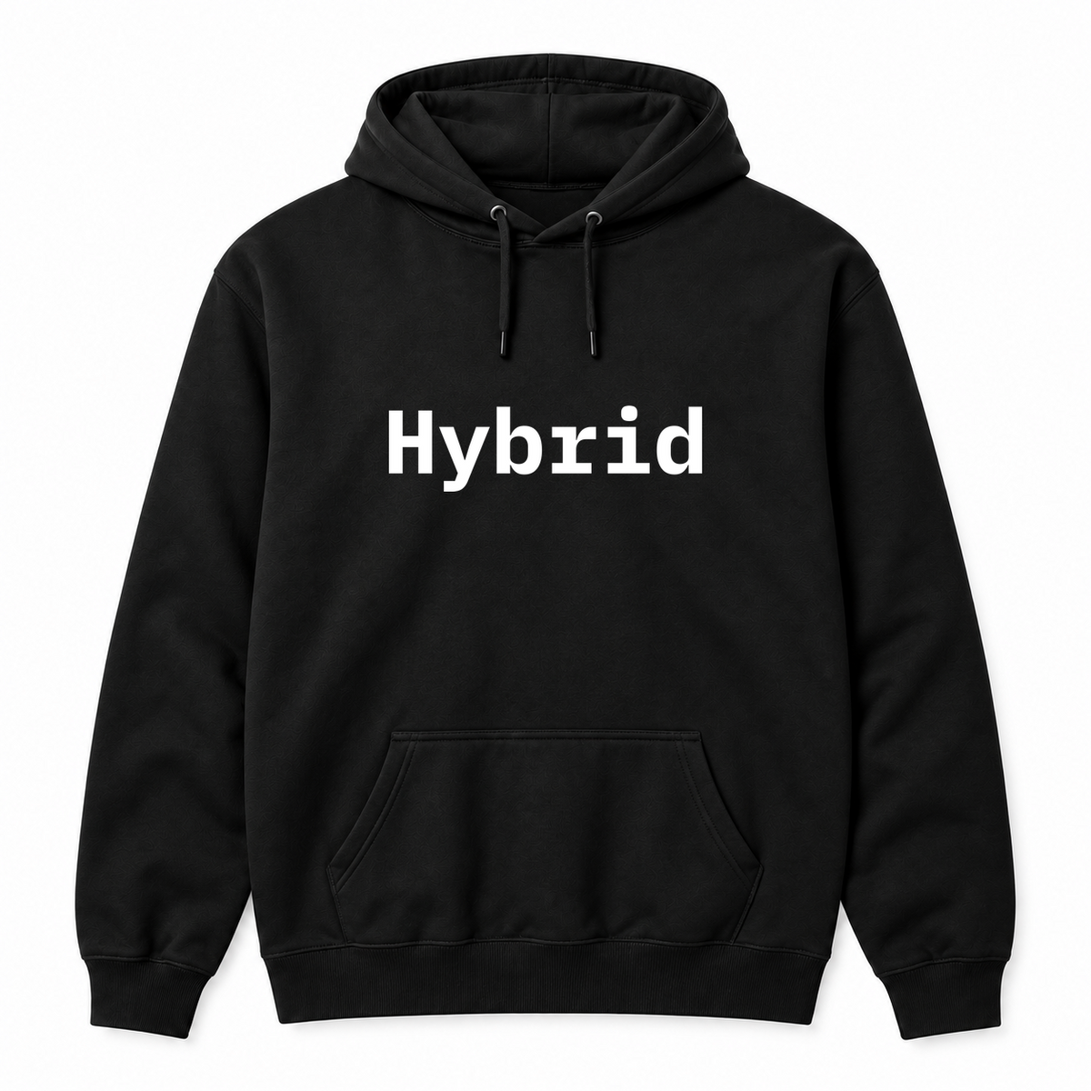 Hybrid Hoodie in black