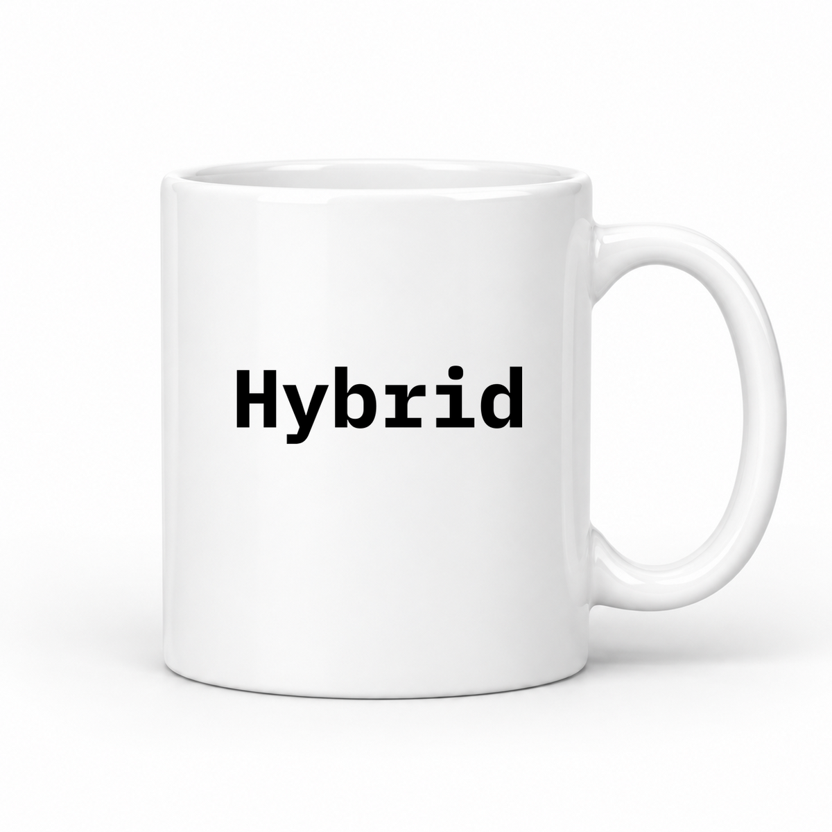 Hybrid Mug in white