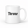 Throne Mug in white
