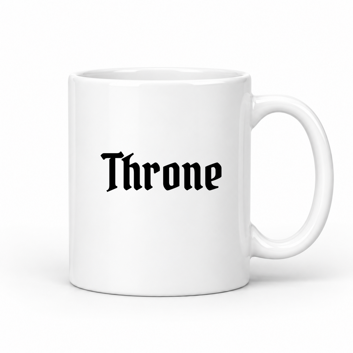 Throne Mug in white