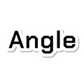 Angle die-cut sticker
