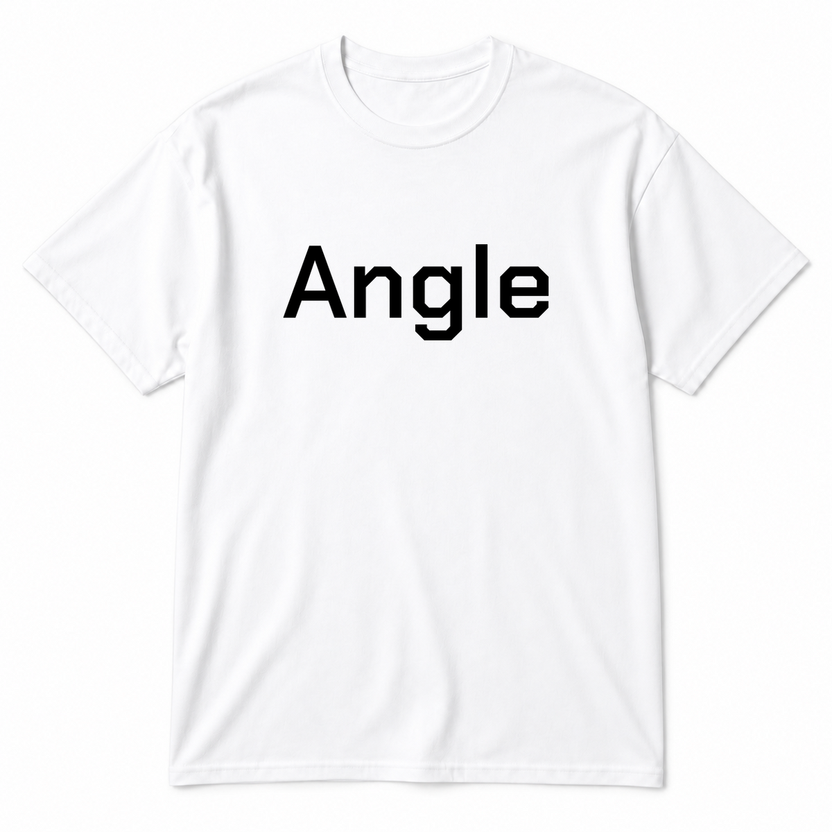 Angle T-Shirt in white