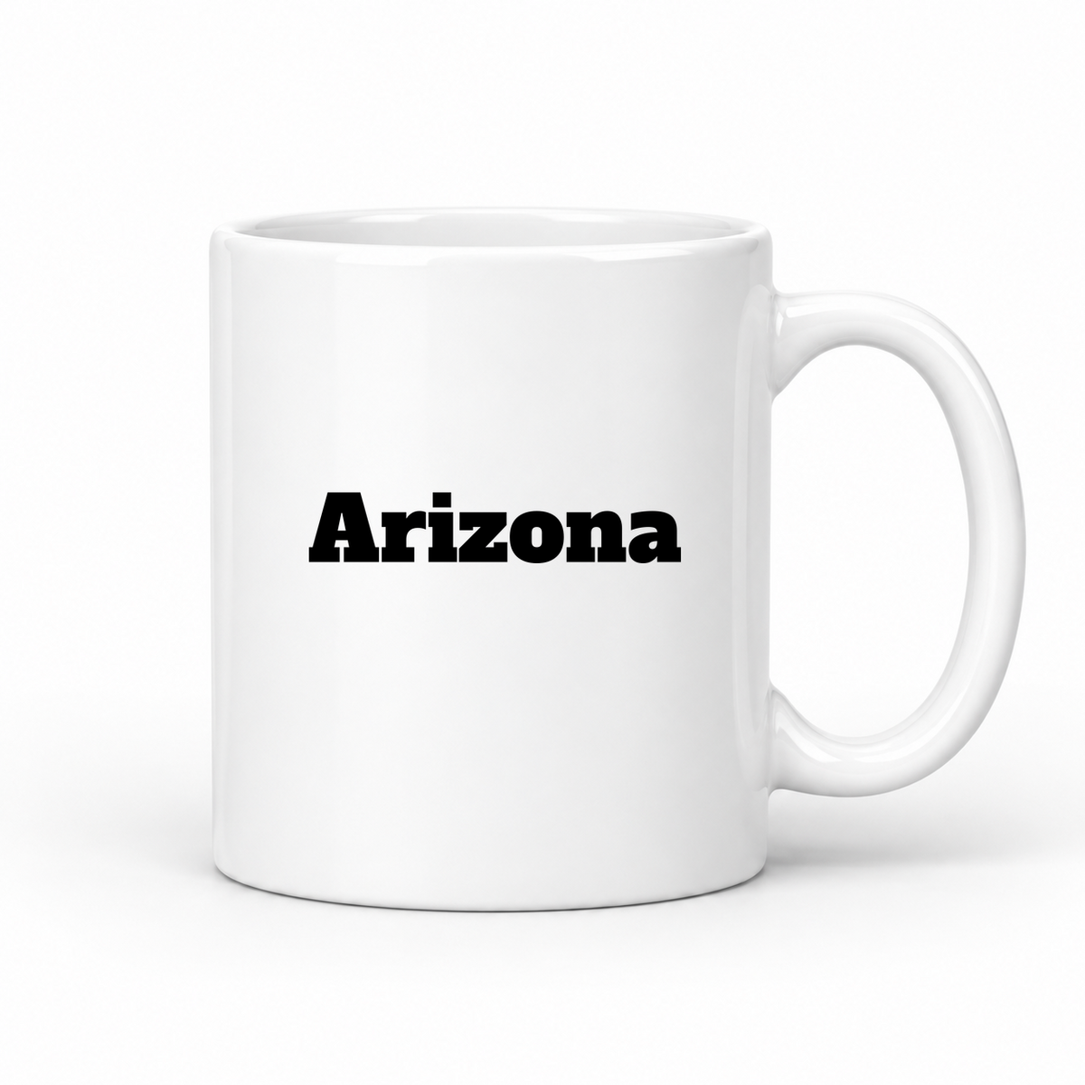 Arizona Mug in white