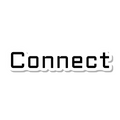 Connect die-cut sticker