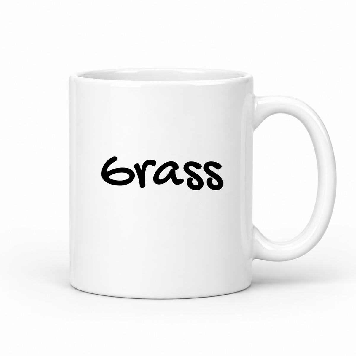 Grass Mug in white
