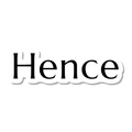 Hence die-cut sticker