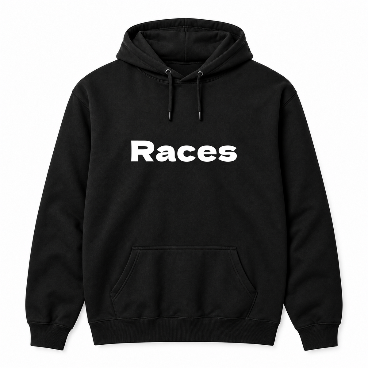 Races Hoodie in black