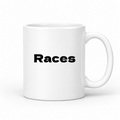 Races Mug in white