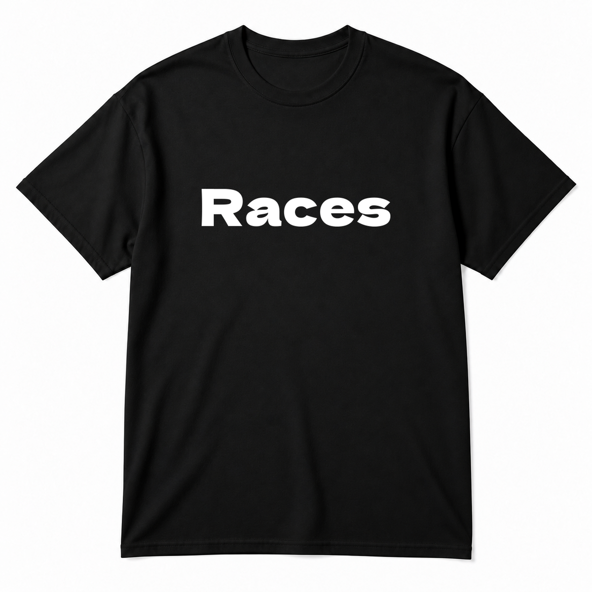 Races T-Shirt in black