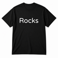 Rocks T-Shirt in black