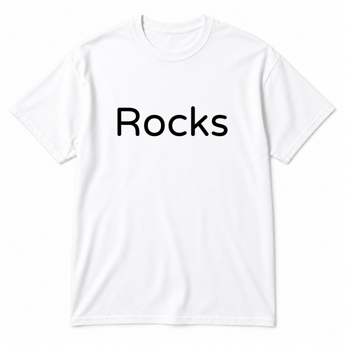 Rocks T-Shirt in white