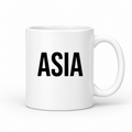 Asia Mug in white