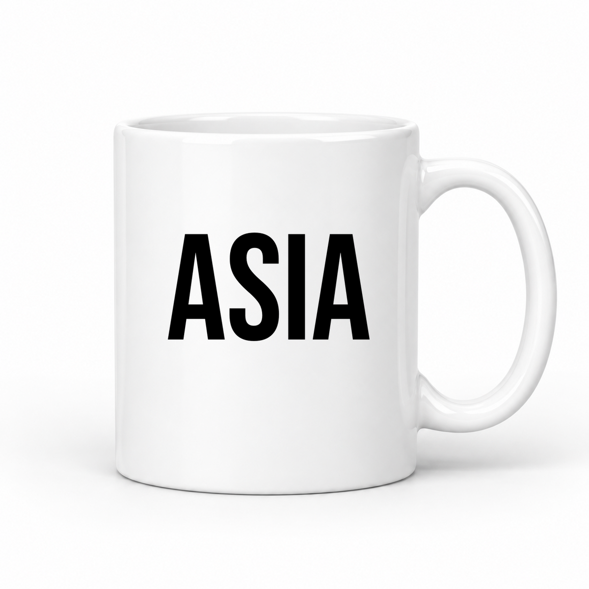 Asia Mug in white