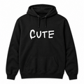 Cute Hoodie in black
