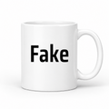 Fake Mug in white