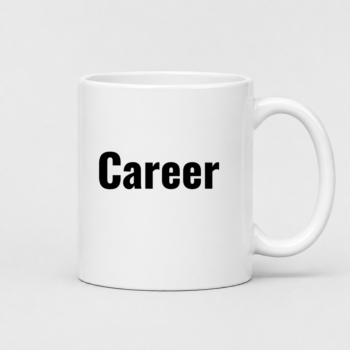 Career Mug in white