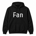 Fan Hoodie in black