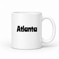 Atlanta Mug in white
