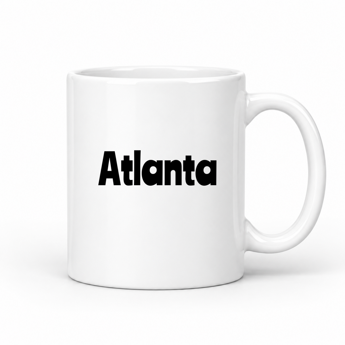 Atlanta Mug in white